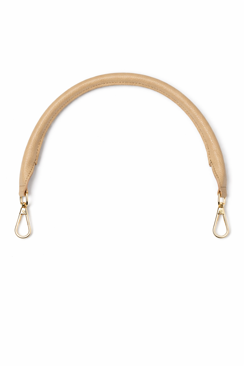 Short Handle Strap Camel